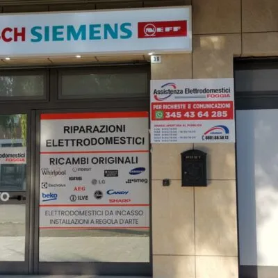 assistenza elettrodomestici foggia